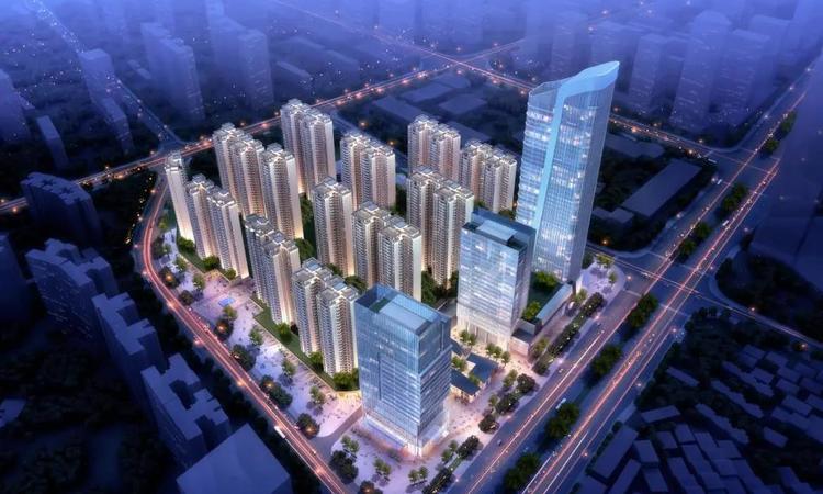 中交滨海广场效果图