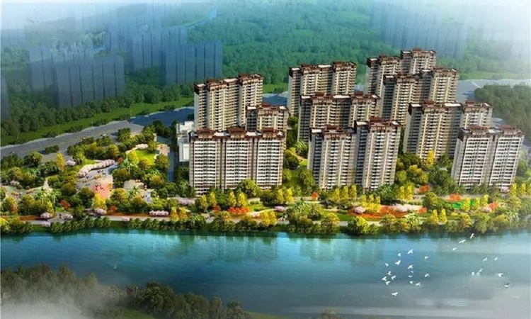 富力阅山湖效果图
