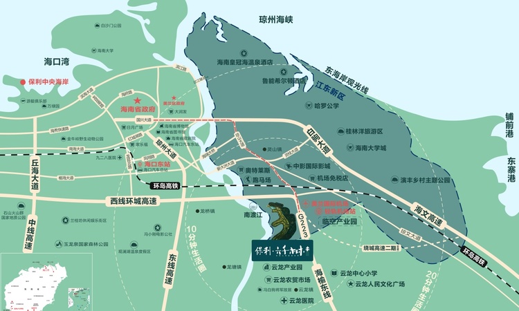 保利六千树交通图
