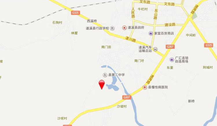 启达世家交通图