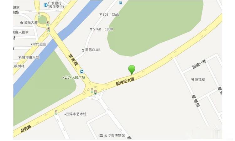 云浮恒晖苑交通图