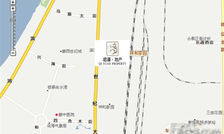 祥和家园交通图