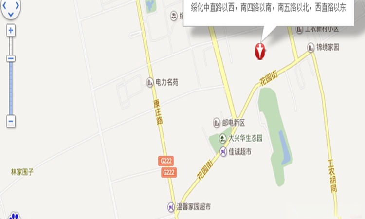 丽景华城交通图