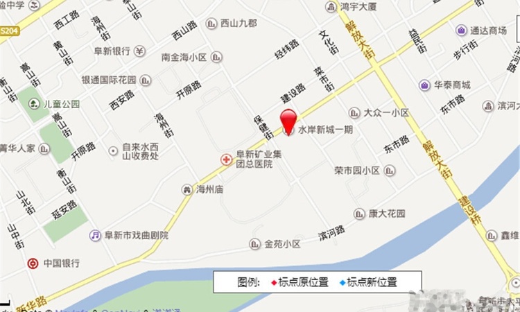 水岸新城交通图