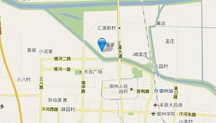 天鹅湾国际滨水社区交通图