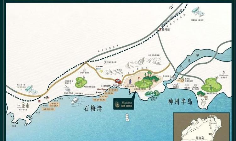 金泰南燕湾交通图