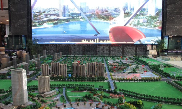 星河丹堤实景图