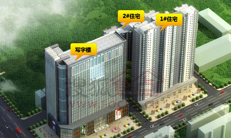 汇龙国际公馆效果图