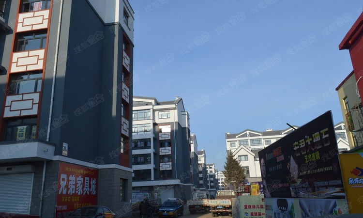龙江汇豪天下实景图