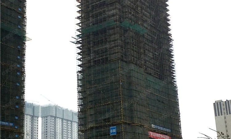 万通时尚公馆施工进度图