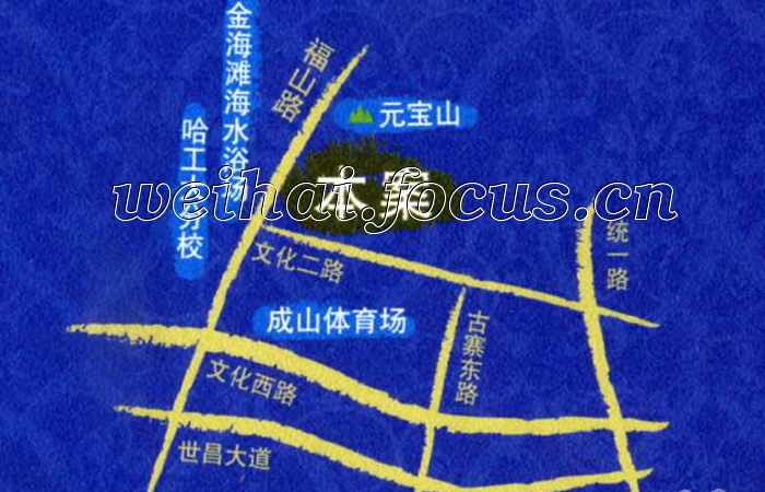 学府华园交通图