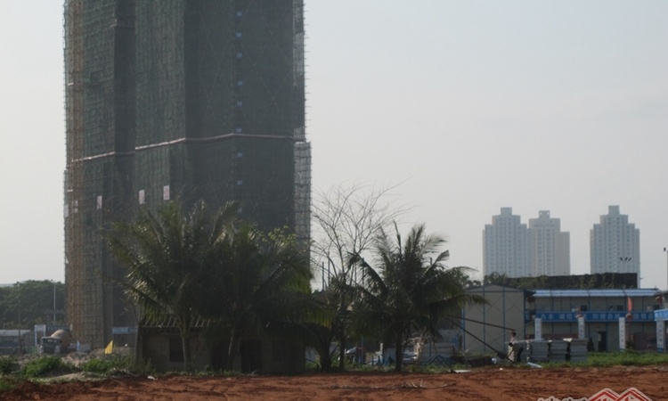 中国铁建·书香小镇施工进度图