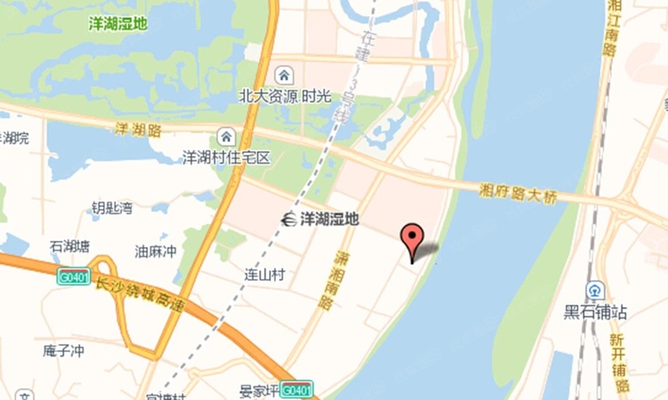 颐德公馆|湘江序交通图