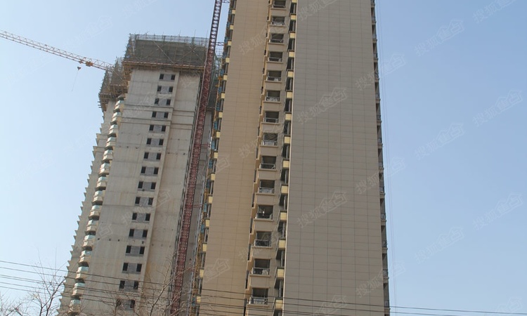 济南恒大奥东新都施工进度图