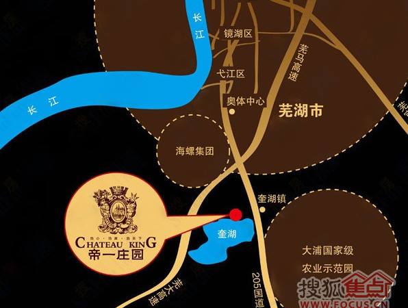 帝一庄园交通图