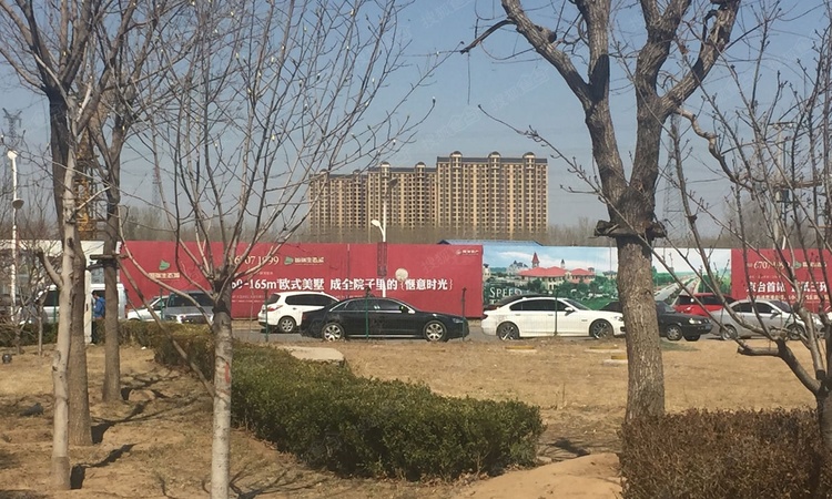 国瑞生态城名仕苑施工进度图