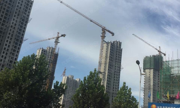 荣盛阿尔卡迪亚花语城施工进度图