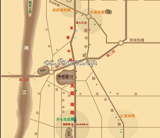 博林云栖交通图