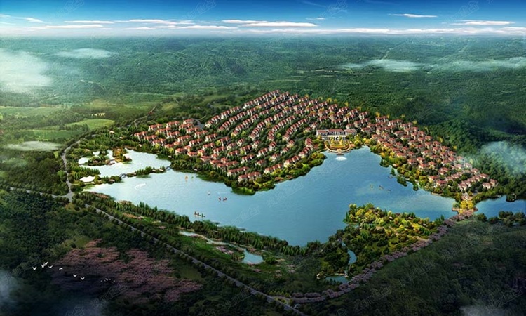 郦湖美墅效果图