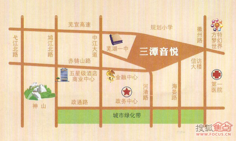 三潭音悦交通图