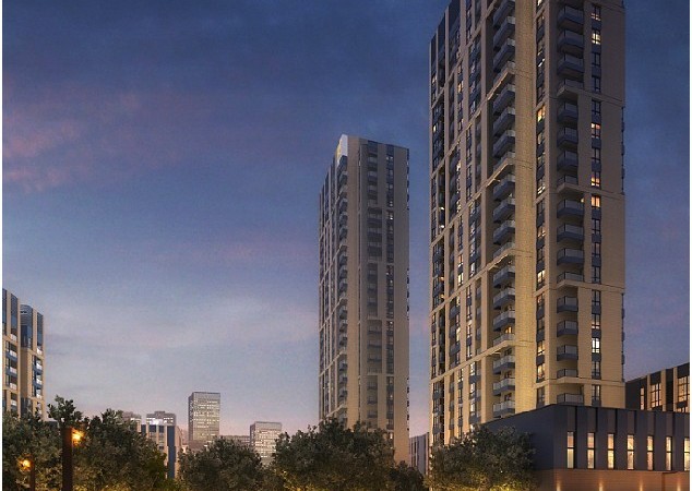 骏丰玲珑坊效果图