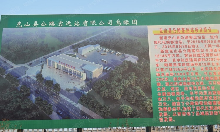 克山新民家园周边配套图