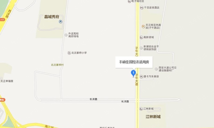 丰硕佳园交通图