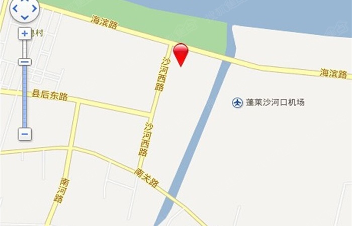 蓬莱碧桂园二期交通图