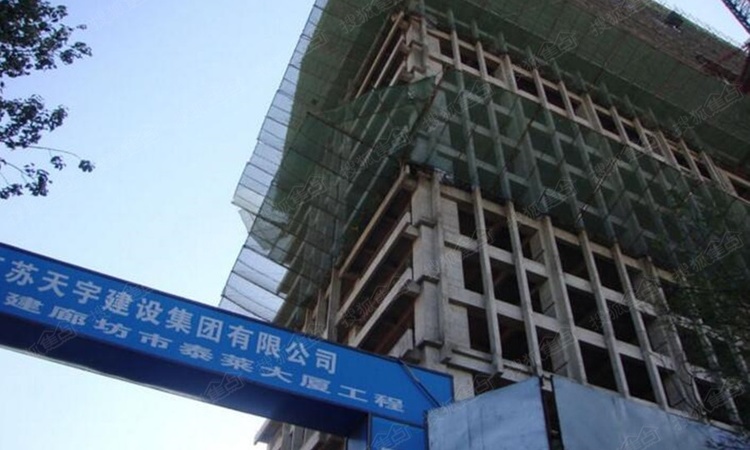 泰莱大厦施工进度图