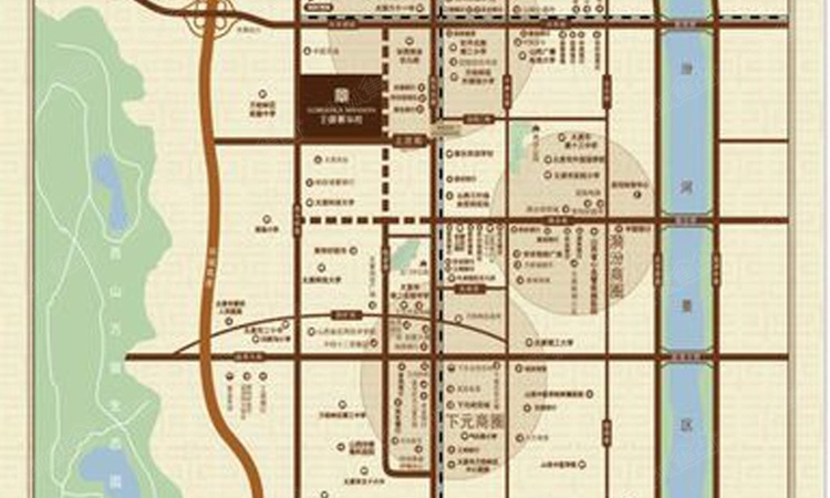 翔建御景华府交通图