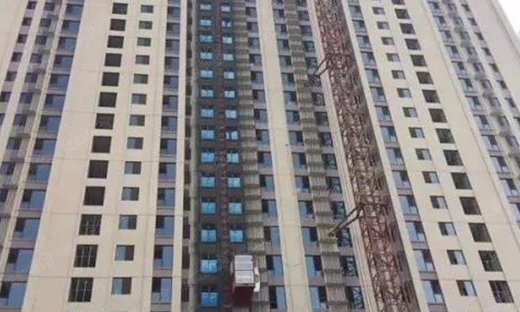 中弘卓越城施工进度图