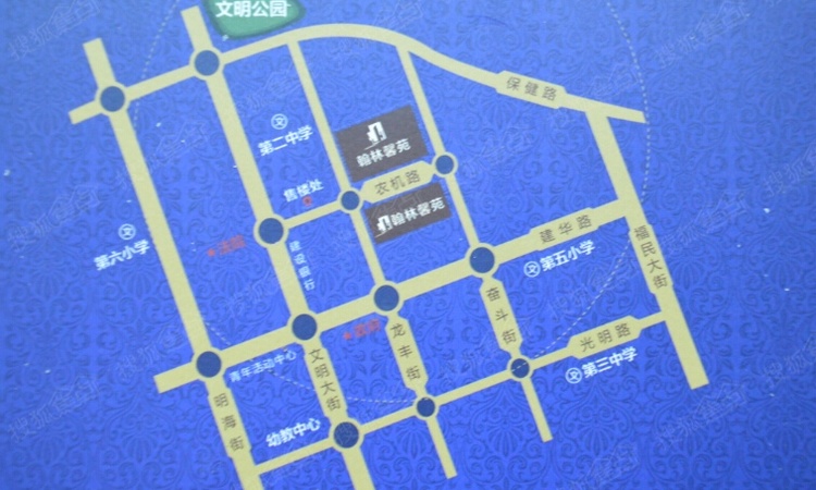 甘南翰林馨苑交通图