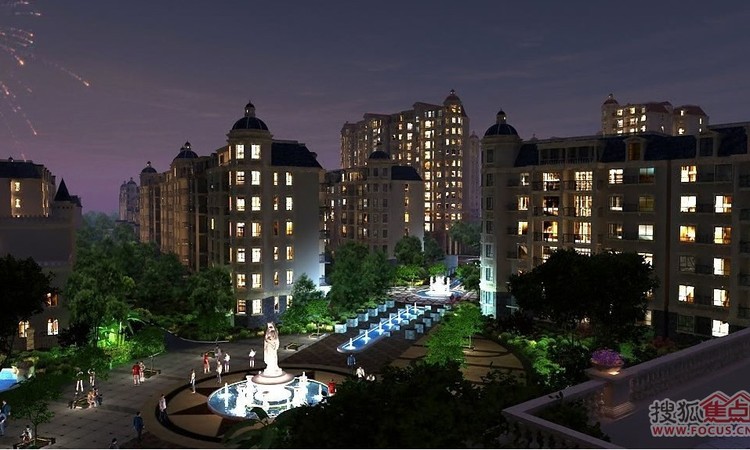 维也纳花园效果图