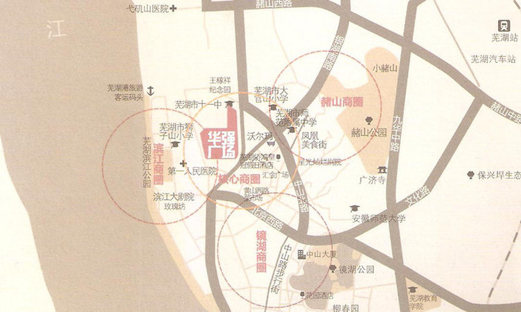 华强广场交通图
