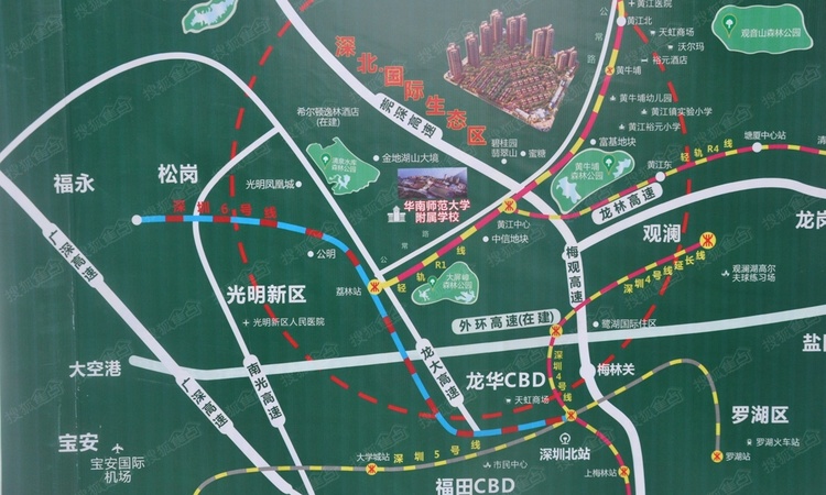 班芙春天交通图