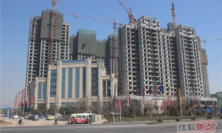 洛阳万众e家施工进度图