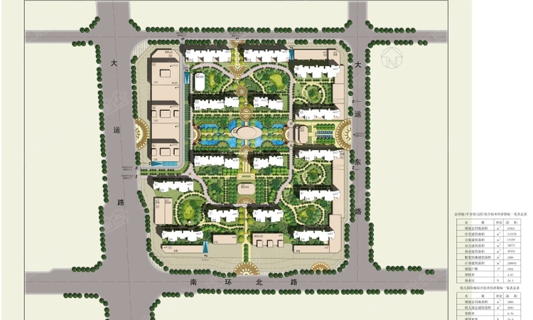 万景嘉苑楼层平面图