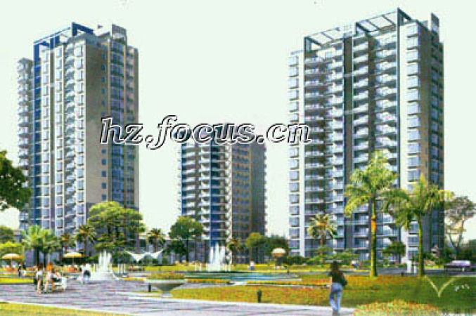 金泰蓝色霞湾花园效果图