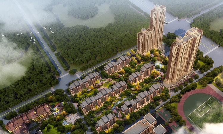 瀚林甲第二期效果图