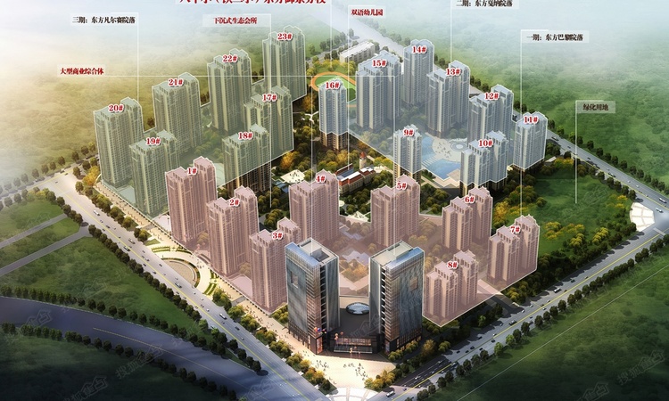 通嘉东方御景三期效果图