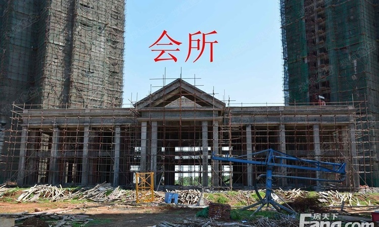 四季康城四期水岸城邦施工进度图