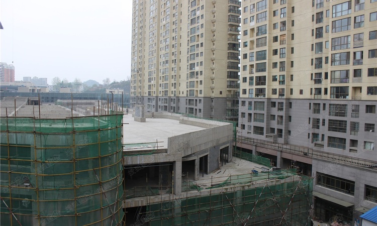 中国铁建国际城施工进度图