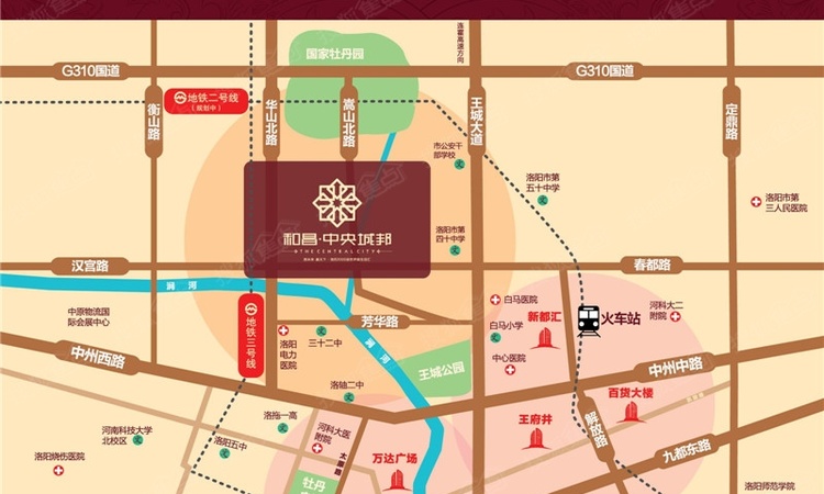 和昌·中央城邦交通图