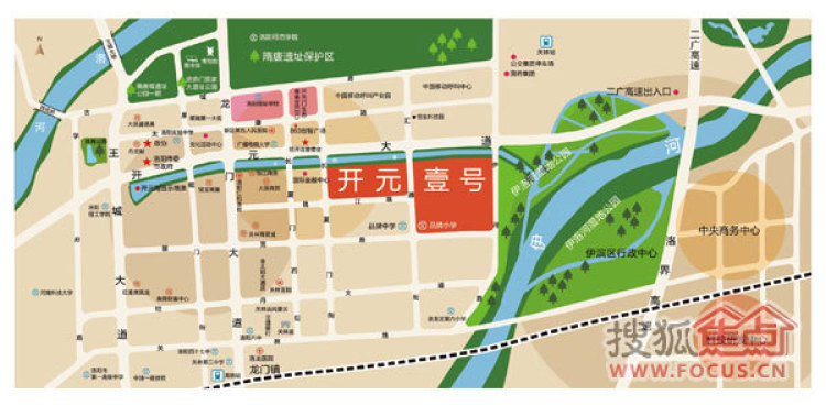 开元壹号交通图