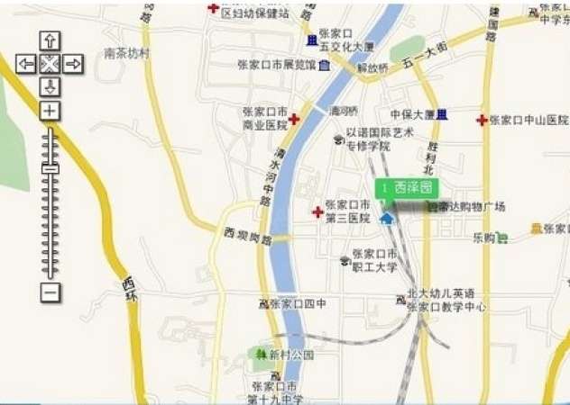 西泽园枫谷交通图