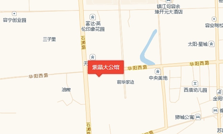 紫晶大公馆交通图