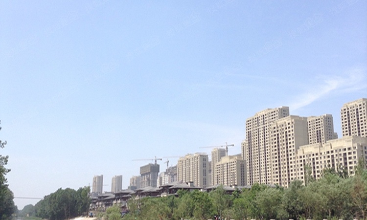 廊坊孔雀城大学里实景图