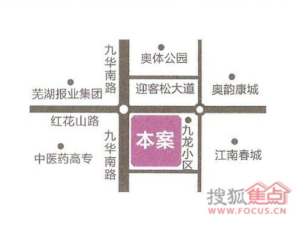 润地商业广场交通图