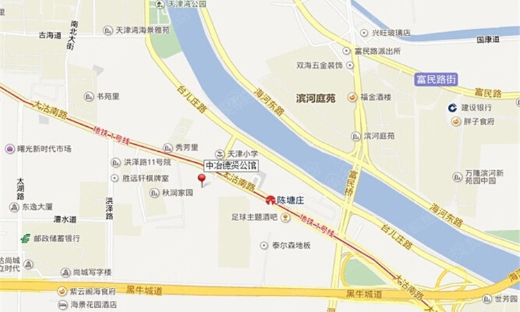 中冶盛世国际广场交通图