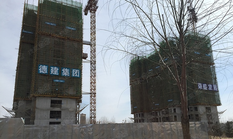 荣盛白鹭岛施工进度图